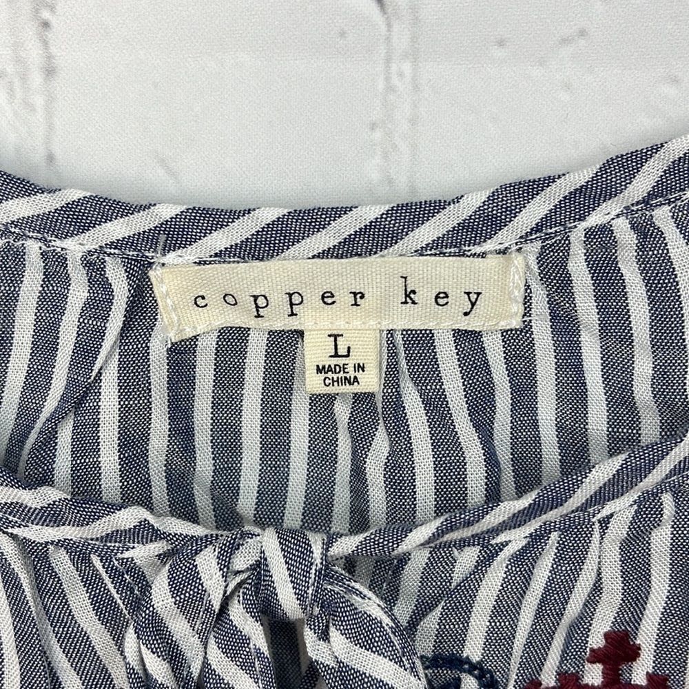 Copper Key Girl’s Blouse - Picture 2 of 6